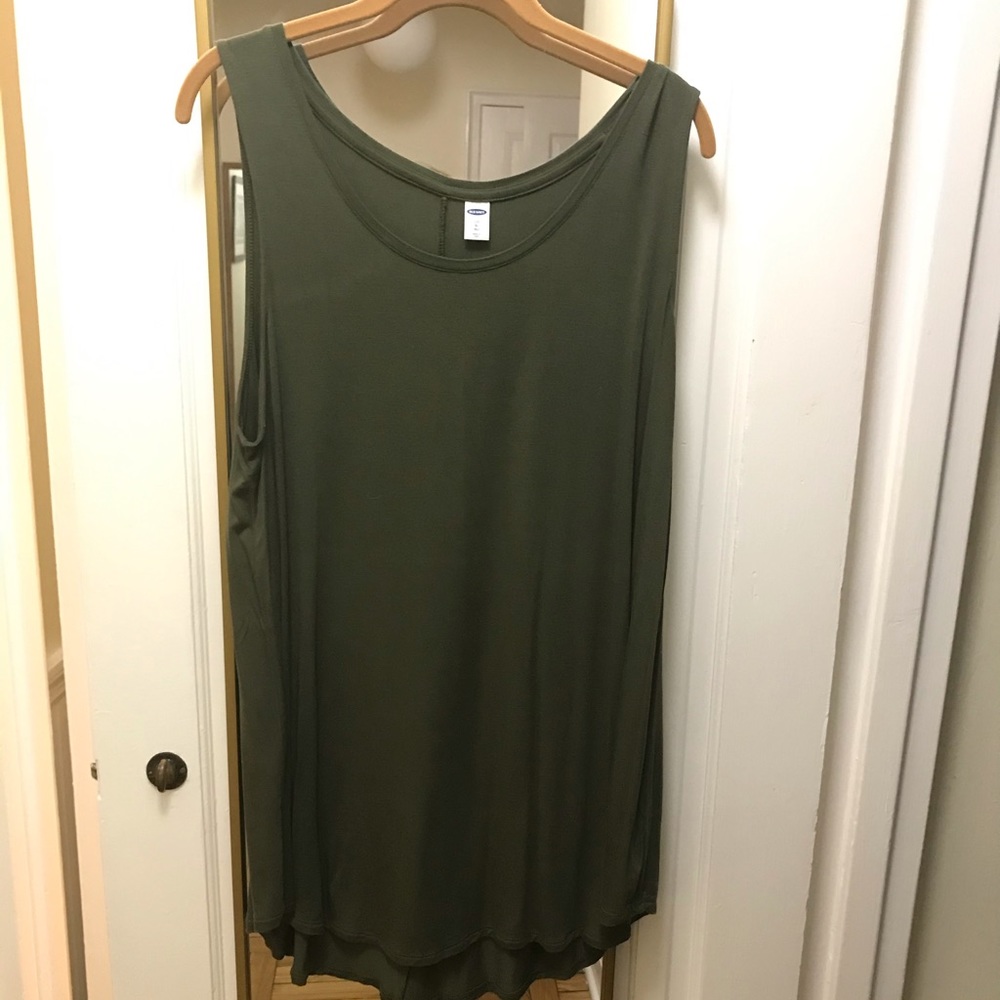 XL Tall Olive swing tank